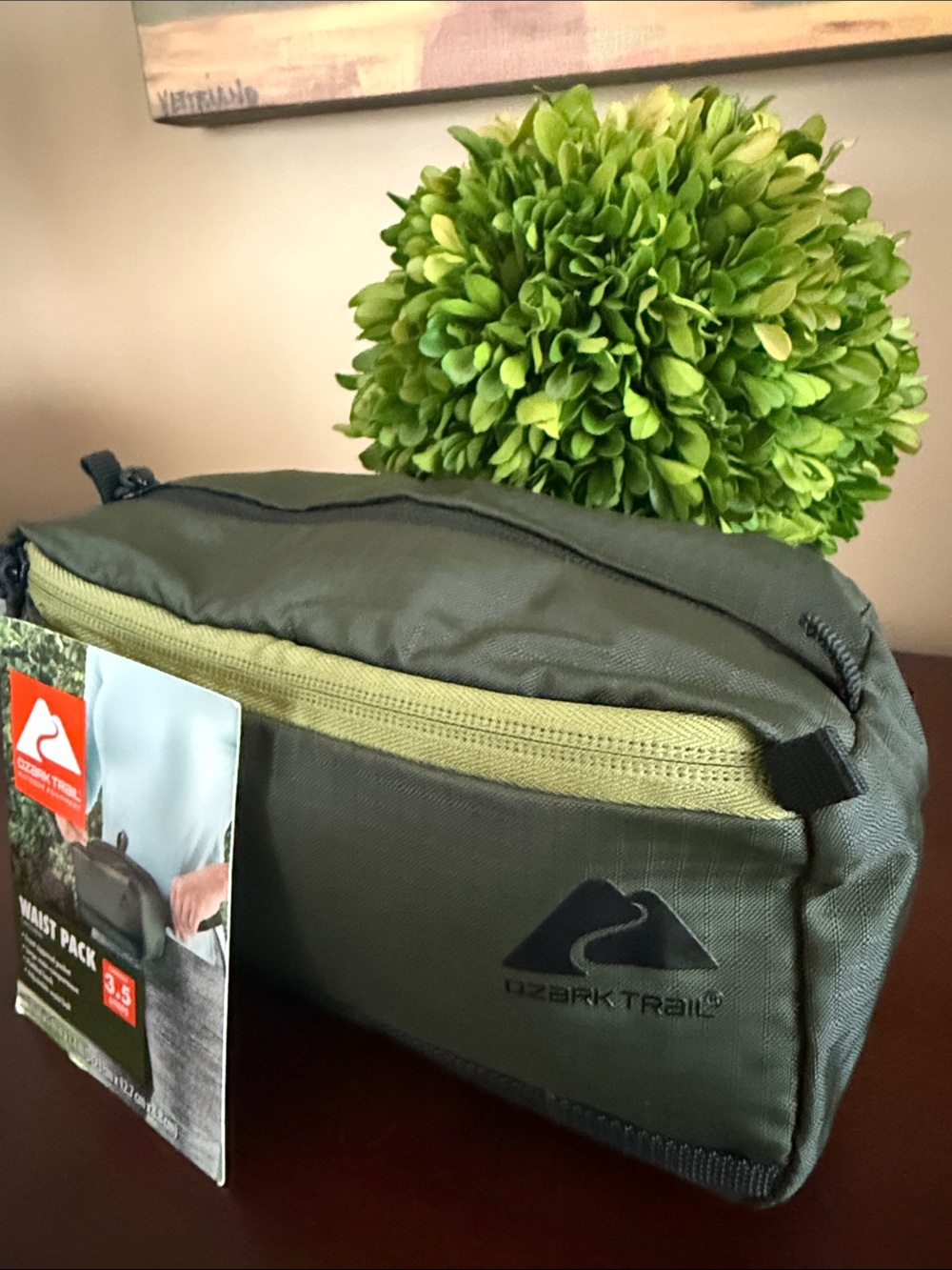OZARK TRAIL Outdoor Equipment OLIVE GREEN WAIST PACK BAG 🌟NWT🌟 - Picture 5 of 16